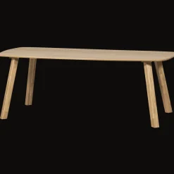 Outlet WOOOD Deens Ovale Eettafel Tablo Eikenhout, Met Haarlem 4-standen poot