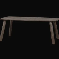 Outlet WOOOD Deens Ovale Eettafel Tablo Eikenhout, Met Haarlem 4-standen poot