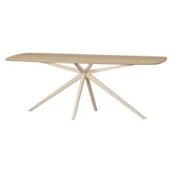 WOOOD Deens Ovale Eettafel Tablo Eikenhout, 220 x 100cm