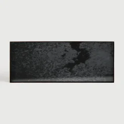 Ethnicraft Dienblad Aged kleur Charcoal