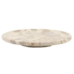 Discount By-Boo Dienblad Lazy Suzy Marmer, 40cm Beige