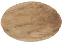 Discount MUST Living Dienblad Mebabu Teakhout, 40 x 45cm