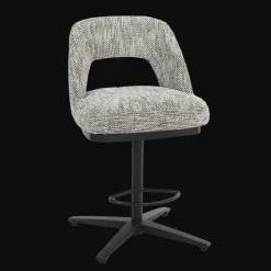 Discount Tower Living Draaibare Barkruk Caldes Geweven stof (zithoogte 68cm)