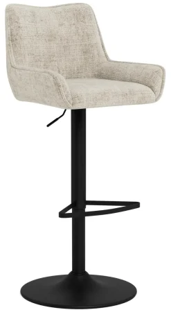 Bendt Draaibare Barkruk Erika Chenille, kleur (zithoogte 64-85cm) Beige