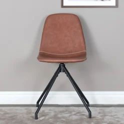 Discount Nohr Draaibare Eetkamerstoel Austina Lederlook