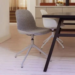 Best Zuiver Draaibare Eetkamerstoel Albert Kuip Bouclé