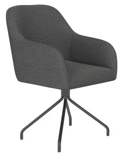 Discount ZILT Draaibare Eetkamerstoel Branda Geweven stof