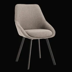 Discount Tower Living Draaibare Eetkamerstoel Borgo Geweven stof