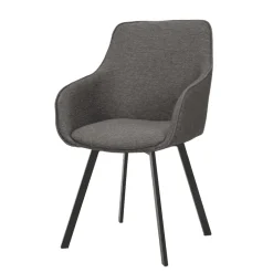 Tower Living Draaibare Eetkamerstoel Borgo Met armleuning, Geweven stof