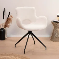 Online Tower Living Draaibare Eetkamerstoel Campo Teddy
