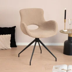 Online Tower Living Draaibare Eetkamerstoel Campo Teddy