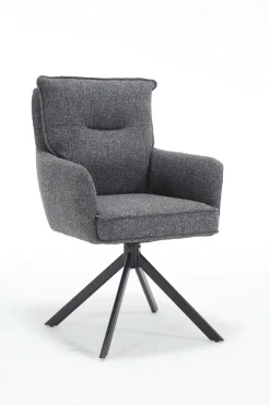 Outlet Artistiq Living Draaibare Eetkamerstoel Destinie Structuurstof