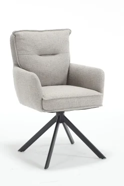 Outlet Artistiq Living Draaibare Eetkamerstoel Destinie Structuurstof