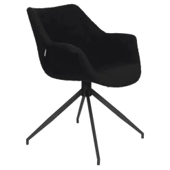 Sale Zuiver Draaibare Eetkamerstoel Doulton Bouclé