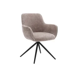Online Tower Living Draaibare Eetkamerstoel Fondo Chenille