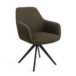 Sale Jesper Home Draaibare Eetkamerstoel Hiroo Turn Black