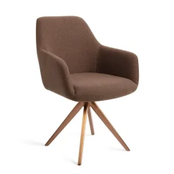 Online Jesper Home Draaibare Eetkamerstoel Hiroo Turn Rose