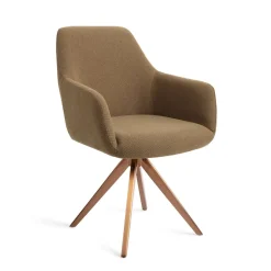 Online Jesper Home Draaibare Eetkamerstoel Hiroo Turn Rose