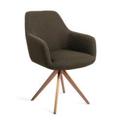 Online Jesper Home Draaibare Eetkamerstoel Hiroo Turn Rose