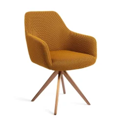 Online Jesper Home Draaibare Eetkamerstoel Hiroo Turn Rose