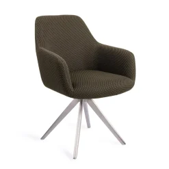 Online Jesper Home Draaibare Eetkamerstoel Hiroo Turn Steel