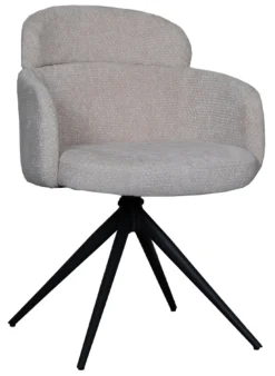 Hot LABEL51 Draaibare Eetkamerstoel Levi Elite stof