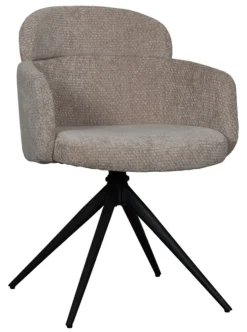 Hot LABEL51 Draaibare Eetkamerstoel Levi Elite stof