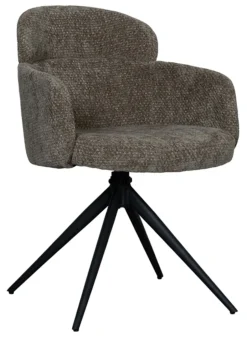 Hot LABEL51 Draaibare Eetkamerstoel Levi Elite stof