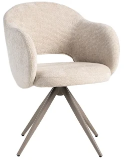 Sale LABEL51 Draaibare Eetkamerstoel Lela Elite stof