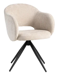 Sale LABEL51 Draaibare Eetkamerstoel Lela Elite stof