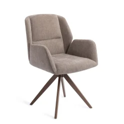 Sale Jesper Home Draaibare Eetkamerstoel Myoko Turn Brown