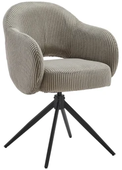 Artistiq Living Draaibare Eetkamerstoel Melodee Ribstof