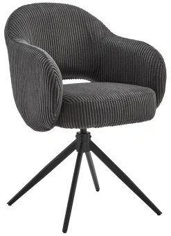 Artistiq Living Draaibare Eetkamerstoel Melodee Ribstof