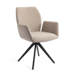 Best Jesper Home Draaibare Eetkamerstoel Misaki Turn Black