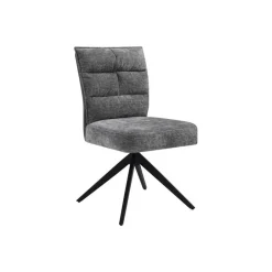 Clearance Tower Living Draaibare Eetkamerstoel Rosora Chenille