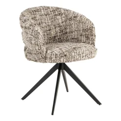 Best Richmond Interiors Draaibare Eetkamerstoel Serenity kleur Bruin