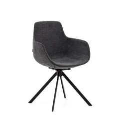 Hot Kave Home Draaibare Eetkamerstoel Tissiana Chenille