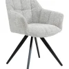 Discount Livingfurn Draaibare Eetkamerstoel Tommy kleur Oasis