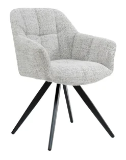 Discount Livingfurn Draaibare Eetkamerstoel Tommy kleur Oasis