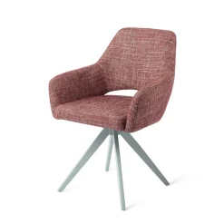 Outlet Jesper Home Draaibare Eetkamerstoel Yanai Turn Mint Berry Bars