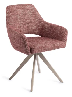 Hot Jesper Home Draaibare Eetkamerstoel Yanai Turn Beige