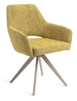 Hot Jesper Home Draaibare Eetkamerstoel Yanai Turn Beige