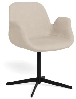 Sale Bendt Draaibare Eetkamerstoel Yonathan Structuurstof, kleur Zand