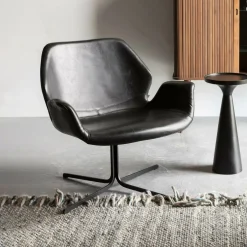 New Zuiver Draaibare Fauteuil Nikki Vintage PU leder