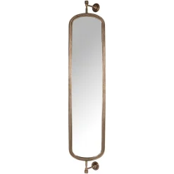 Sale Richmond Interiors Draaibare Spiegel Hasting 192 x 41cm, kleur Brass Antique