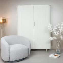 Discount Tower Living Draaifauteuil Belfast Bouclé