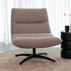 Clearance LABEL51 Draaifauteuil Calix Bouclé