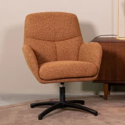 Clearance LABEL51 Draaifauteuil Chill Zone Bouclé