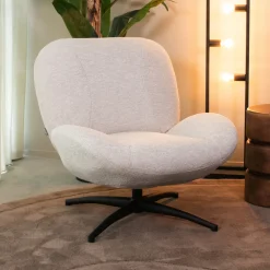 Outlet LABEL51 Draaifauteuil Clayton Canyon stof