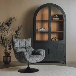 Hot Tower Living Draaifauteuil Force Bouclé